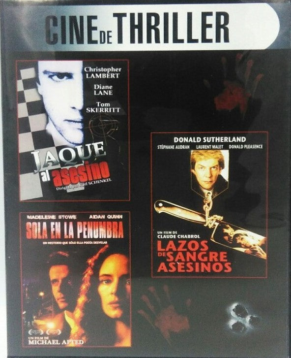 Cine de Thriller - Jaque al Asesino - Sola en la Penumbra - Lazos de Sangre Asesinos