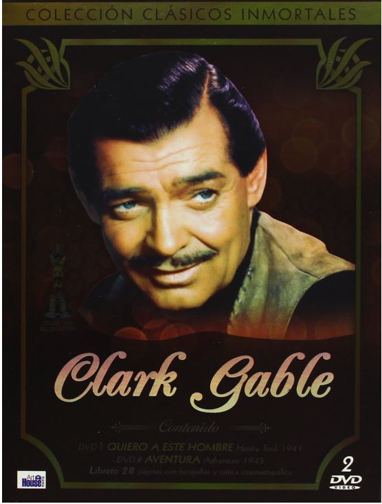 Colección Clásicos Inmortales Clark Gable 2DVD - Libreto 28 pag.