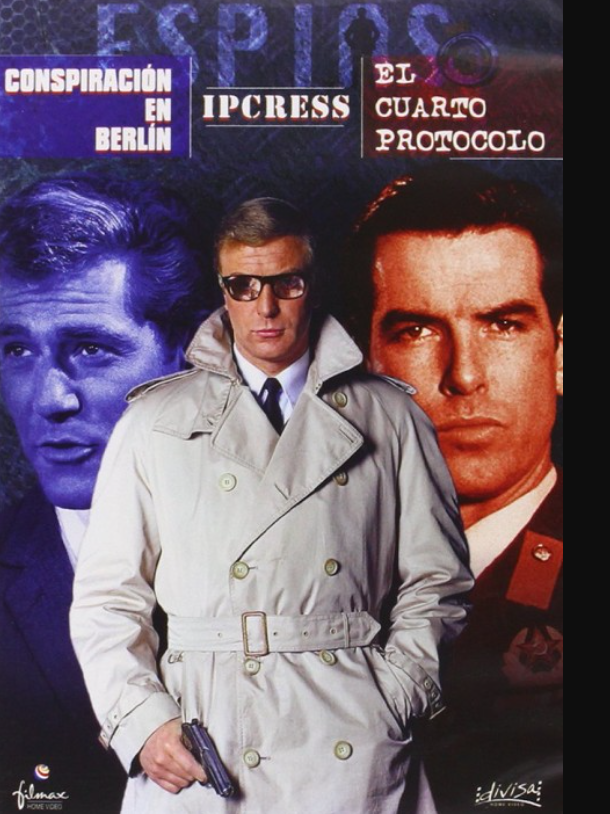 Espías - Conspiración en Berlín, Ipcress y El Cuarto Protocolo - 3DVDs