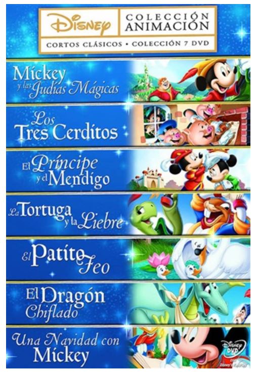 Disney Coleccion Animacion cortos clasicos 7 dvd