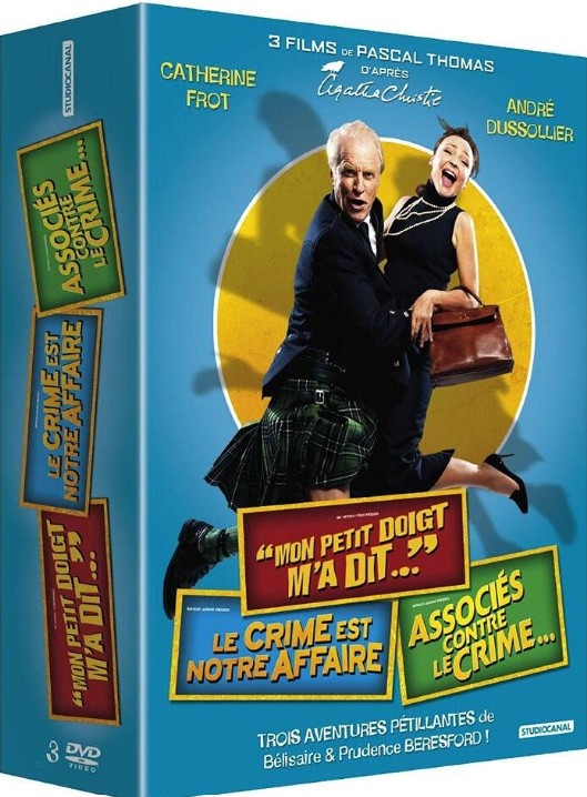 3 Films de Pascal Thomas - "Mon petit doigt m'a dit..." - "Le Crime est notre affaire" - "Associés contre le crime..."