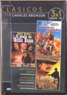Grandes Clásicos Charles Bronson 3 x 1