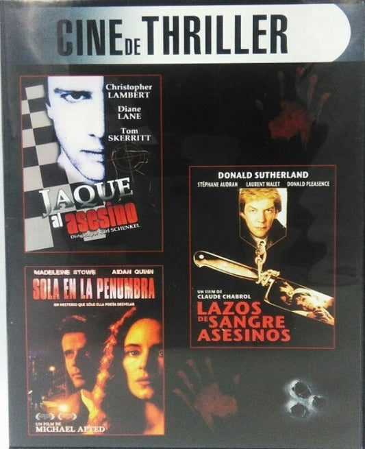 Cine de Thriller - Jaque al Asesino - Sola en la Penumbra - Lazos de Sangre Asesinos