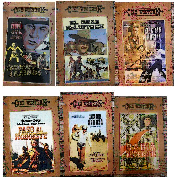 Colección Cine del Oeste - 6DVD Super Slim