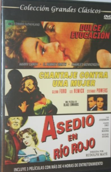 Col.Grandes Clásicos - Dulce Evocación , Chantaje Contra Una Mujer, Asedio en Rojo