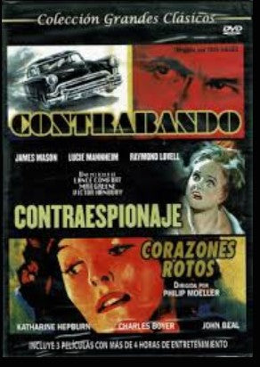 Colección Grandes Clásicos - Contrabando, Contraespionaje , Corazones Rotos