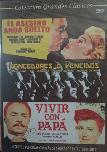 El Asesino Anda Suelto - Vencedores o Vencidos - Vivir Con Papá - Grandes Clásicos