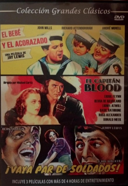 El Bebé y El Acorazado-El Capitán Blood-!Vaya Par de Soldados! - Slim