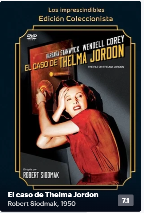 El Caso de Thelma Gordon - Edic.Coleccionista con libreto