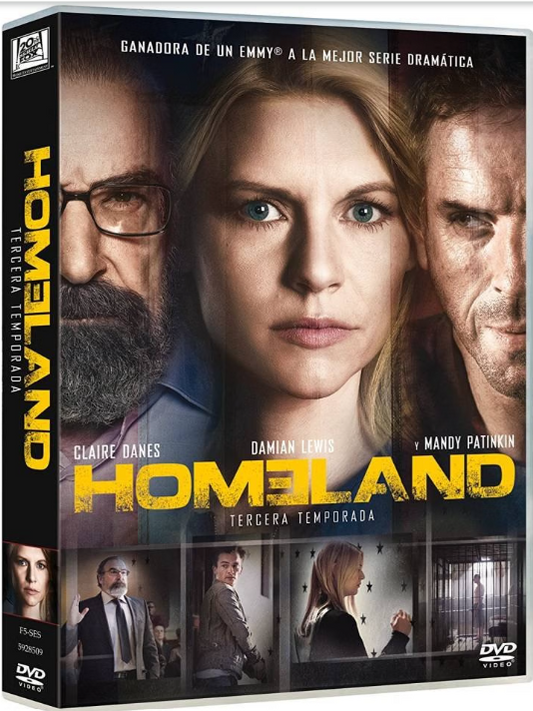 Homeland - Temporada 3. 4DVDs