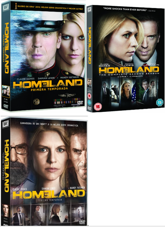 Homeland - Temporadas 1 - 2- 3