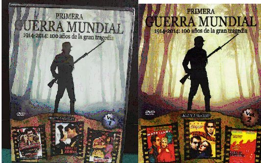 Primera Guerra Mundial Vol.1 y 2 - 6 Películas 2DVDs