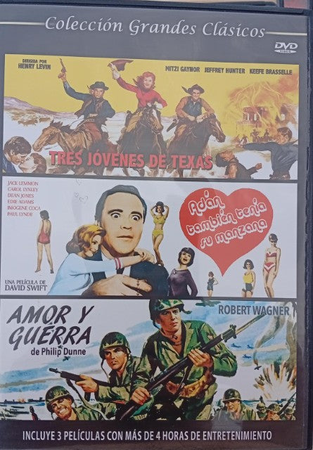 Tres Jóvenes de Texas - Adán También Tenia su Manzana - Amor y Guerra - Col.Grandes Clásicos Slim